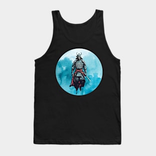 Stylized samurai warrior Tank Top